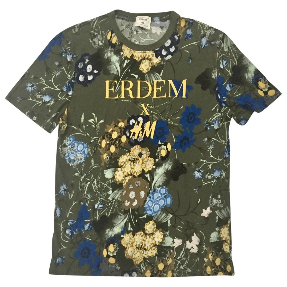 ERDEM X H&M Floral T-shirt For Men Size XXL